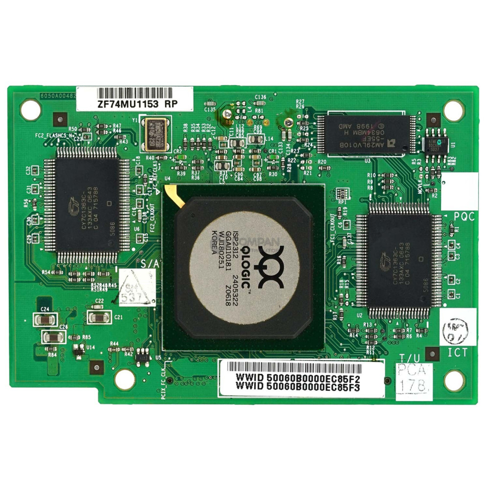 371703-001 HP 2PORT FIBRE MEZZANINE CARD ADAPTER FOR HP PROLIANT BL20P G3
